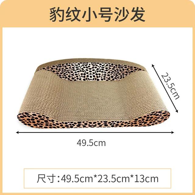 Confortável Quadro de Arranhar para Gatos - Brinquedos de Papelão com Catnip e Descanso Ideal para Sofás