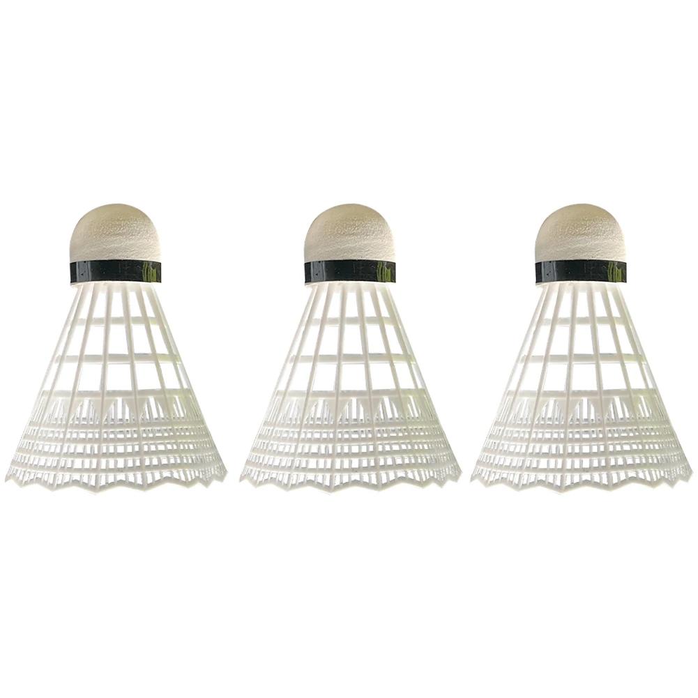 High Speed Badminton Ball para Atividades Esportivas, PP Head, Grande Estabilidade, Outdoor e Indoor Use Birdies, 3 Pcs, 6 Pcs - Image 1
