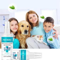 Spray desodorizante para cães, Pet Odor Spray para cães, Suprimentos de banho, Perfume duradouro, Odores após o banho para cães, 50ml - Image 4