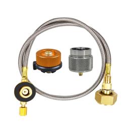 Cilindro exterior Adaptador De Enchimento, Fogão A Gás De Acampamento, Adaptador De Recarga De Gás, Acessórios Conector Do Forno Do Tanque, Europa - Image 2