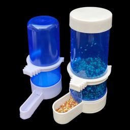 Drinautomático para pássaros, alimentador azul para pássaros, gaiola para papagaio, ferramenta de alimentação, bowls e drin, 1 unidade - Image 1