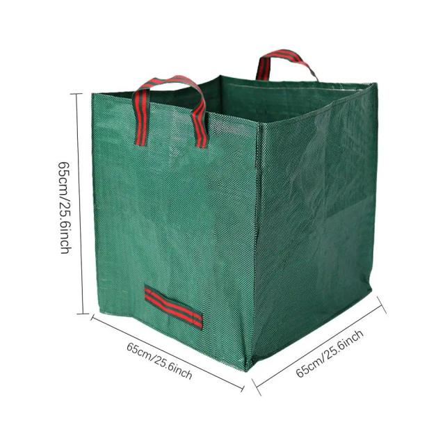 Sacos Reutilizáveis para Lixo e Jardins - Folhas, Recortes e Colheita com Grande Capacidade de 125L a 270L
