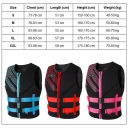 Neoprene adulto colete salva-vidas flutuabilidade colete de pesca esportes aquáticos de surf natação flutuabilidade colete salva-vidas colete de segurança - Image 2