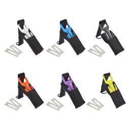 Aço inoxidável Scuba Dive Line Cutter com Webbing, Segurança Snorkeling Facas para Natação, Esportes Aquáticos, Mergulho Livre Surf - Image 1