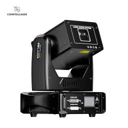 20KPPS 6W RGB Moving Head Padrão de digitalização de alta frequência Entrada de dispositivo de interface ILDA para clubes de bares de DJ - Image 1