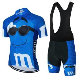 2024 dos desenhos animados roupas de ciclismo dos homens manga curta mtb ropa ciclismo respirável verão roupas esportivas ao ar livre roupas bib shorts - Image 4