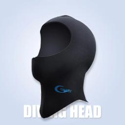 Chapéu de natação de neoprene com ombro para homens e mulheres, capuz, capacete de surf, mergulho, pesca submarina, acessórios, 3mm, 5mm - Image 6