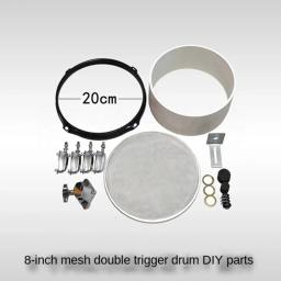 Kit de Bateria Eletrônica para Adultos, Equipamento Pro Music, Pratos de Pedal, Bateria Musical Profissional, Peças de Bateria - Image 3