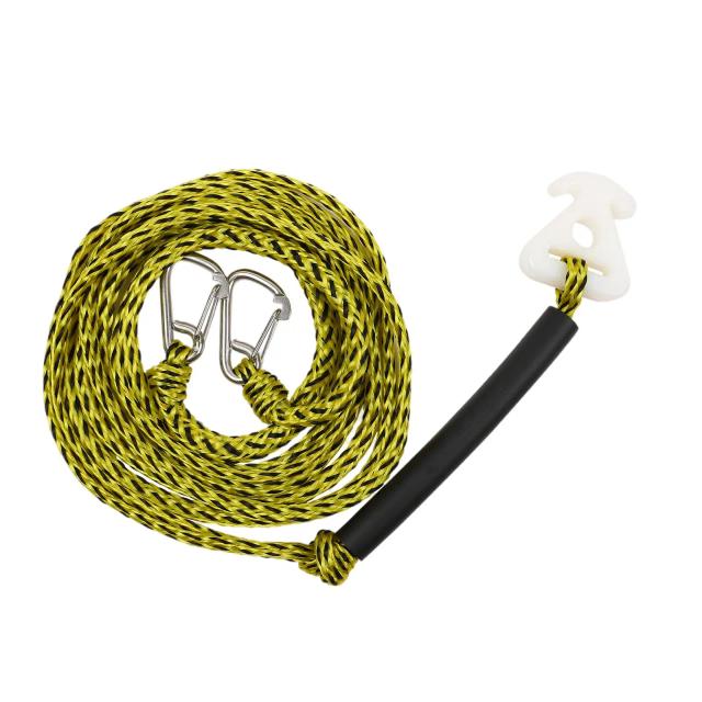 Corda de Reboque para Watersports com Gancho de Aço de 17ft - Ideal para Esqui, Tubulação e Wakeboard