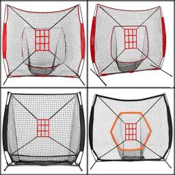 Baseball Softball Practice Net, Alvo zona ajustável para treinamento de beisebol, Batting Cage, Batendo jogando - Image 1