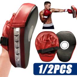 Boxe mão alvo para marcial tailandês pontapé Sanda treinamento, Karatê espessado, luva espessada, focus soco almofadas, alvo de cinco dedos mão, 1PC - Image 1