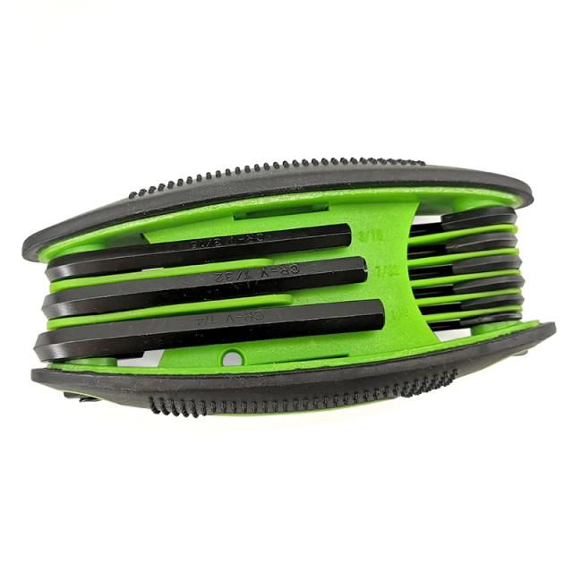 Chave Sextavada 9 em 1 Allen para Arco e Flecha - Conjunto Multiferramenta Portátil para Caça e Acessórios de Arco Composto