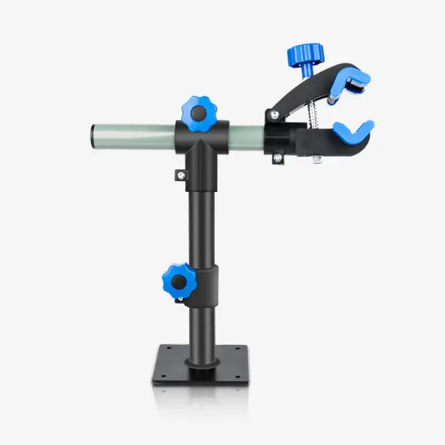 Suporte de Manutenção para Bicicleta Telescópico e Ajustável, Ideal para Reparos em Mountain Bike, Montável na Parede ou na Mesa
