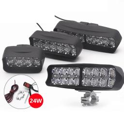 Farol dianteiro LED para bicicleta, lâmpada de triciclo super brilhante, acessórios da peça, venda quente, 12V-80V, 160x50x45mm, 8, 12, 16 LED modelo - Image 2