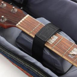 Estojo de guitarra elétrica estilo tricô étnico, guitarra acústica clássica, mochila impermeável interna espessa, 40 in, 41 in - Image 5