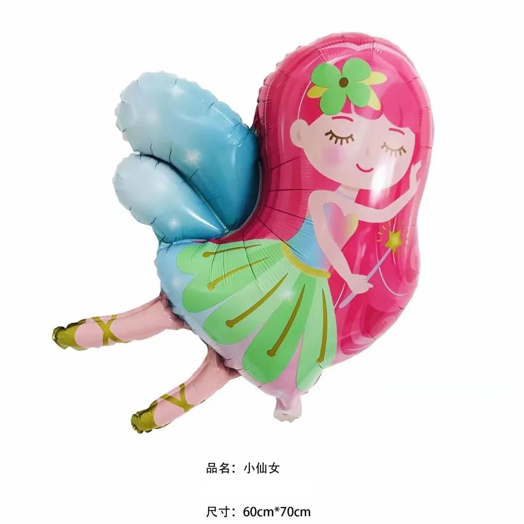 Suprimentos para festa de aniversário de fadas, talheres para festa de fadas, pratos de sobremesa, guardanapos, aniversário de meninas, chá de bebê, decoração de festa de chá - Image 1