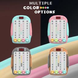 Jogo de empurrar rápido olho sensorial console multiplayer versus jogo de tabuleiro dança mestre handheld gamepad brinquedo de treinamento de mão - Image 2