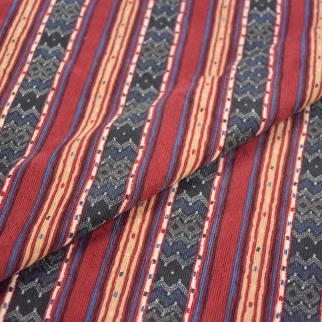 Tecido de Veludo Floral Geométrico para Costura de Vestidos, Calças e Roupas Infantis Feitas à Mão