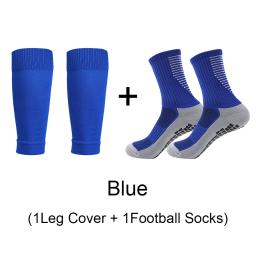 Caneleiras de alta elasticidade, Cobertura de perna de futebol, Meias antiderrapantes, Futebol, Tênis, Basquete, Aperto esportivo, Ciclismo, Equitação, 1 conjunto - Image 4