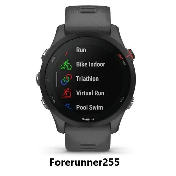 Garmin-Forerunner 255 Relógio Profissional, Corrida, Equitação, Natação, Triatlo, Maratona, Treinamento de Atletismo - Image 1