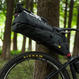 Impermeável dobrável bicicleta Saddle Bag, MTB Road Bicycle, Ciclismo cauda saco traseiro, Tronco Acessórios, 10L, 13L - Image 3