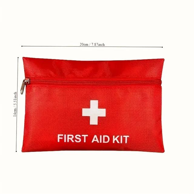 Kit de Primeiros Socorros Deluxe Portátil para Caça, Caminhadas e Camping - 59 a 245 Peças para Emergências ao Ar Livre