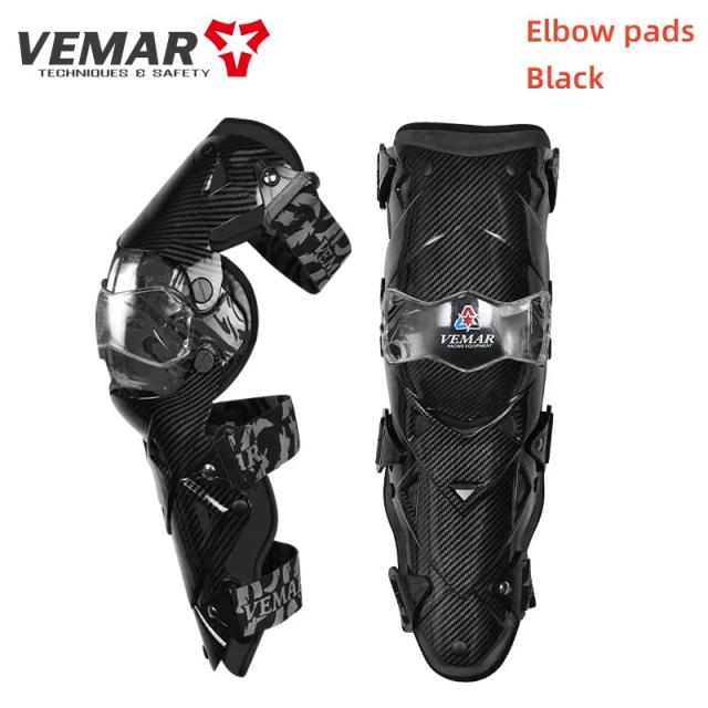 Cotovelo Protetor VEMAR para Motocicleta e Esportes ao Ar Livre: Ideal para Corrida, Motocross e Bicicleta