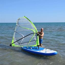 Inflável stand-up paddle board com vela, prancha grande, windsurfer, atacado - Image 1