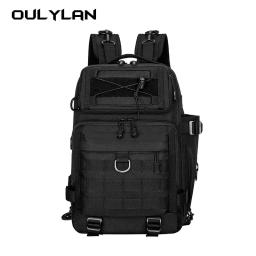 Mochila de assalto tático para homens, bolsa de pesca, molle para exterior, caminhadas, camping, caça mochila, bolsa sling, 20L - Image 1