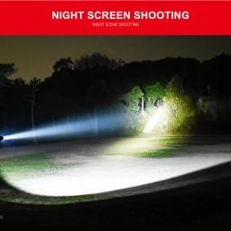 Profissional táticas de caça reconhecimento noturno lanterna led l2 contas lâmpada à prova dwaterproof água recarregável ao ar livre portátil tocha - Image 6