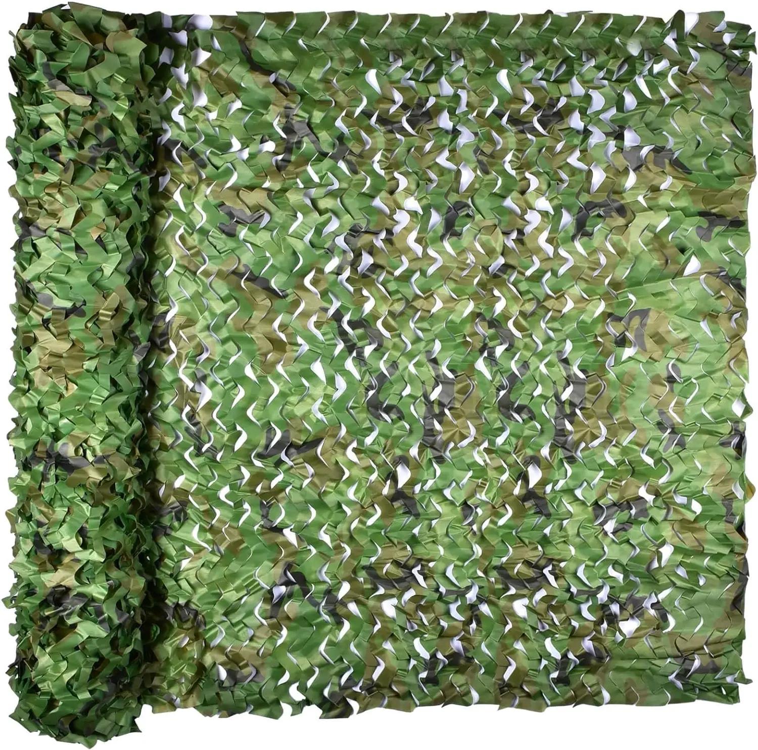 Caça camuflagem net, 10m x 1.5m 4m x 6m, para treinamento na floresta, guarda-sol, redes de malha para camping, abrigo do sol, cobertura de carro - Image 1