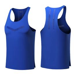 Homens Atletismo Regata, Corrida de Colete, Speed Sports, Camisas de Fitness, Atleta, Atletismo, Maratona, Roupas sem mangas, Singlets - Image 1