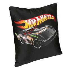 Esporte Carro Hot Wheels Almofada Covers 45x45 Soft Classic Racing Lance Fronha para Sofá Quadrado Fronha Decoração Do Quarto - Image 2