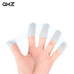 1pc natação nadadeiras mão nadar luvas de dedo trainning unissex tipo sapo aletas de silicone webbed paddle - Image 5