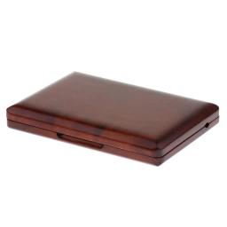 Caixa de palhetas de oboé de madeira vermelha para armazenamento de palhetas de 12 peças, - Image 3