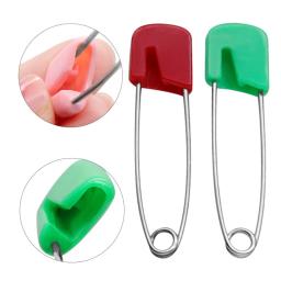 Pinos de segurança coloridos com caixa de armazenamento Ferramentas decorativas de bloqueio, Artesanal para acessórios de vestuário, Costura, Roupas, Artes, Artesanato - Image 3