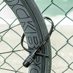 Skate tie lock três dígitos combinação anti-roubo ajustável bicicleta código de cabo bloqueio de segurança da bicicleta para andar - Image 3