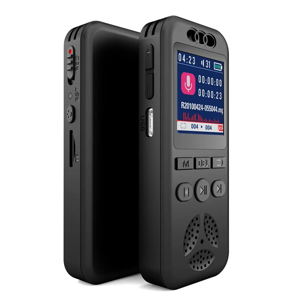 Gravador De Voz Digital Portátil, Redução De Ruído HD, Leitor De Áudio WAV, Um Clique Dispositivo De Gravação De Som Para Negócios, Leitor De MP3 - Image 1