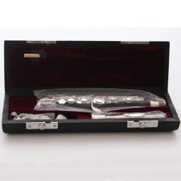 De xin estudantes piccolo 32 baquelite banhado a prata, teclas de articulação com mecanismo e instrumento baquelite piccolos flauta c - Image 1