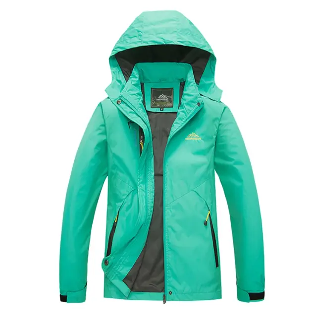 Jaqueta Feminina Ártica para Acampamento e Caminhadas: Casaco à Prova d'Água para Esportes ao Ar Livre e Trekking na Primavera e Outono