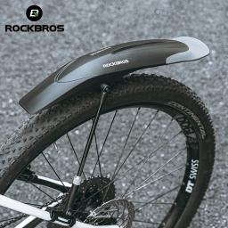 Pára-lamas de bicicleta ROCKBROS Pára-lamas dianteiros/traseiros Pára-lamas de ciclismo Alargados e reforçados MTB Acessórios simplificados para bicicletas - Image 1