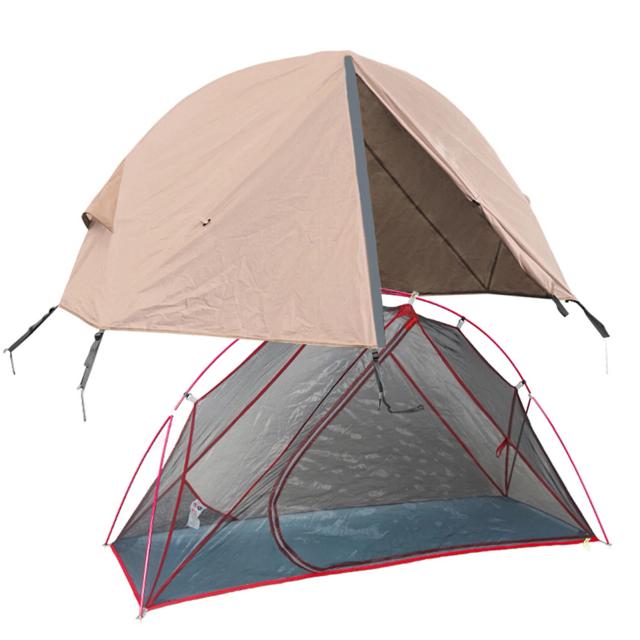 Barraca leve e resistente à água para camping individual e viagens ao ar livre
