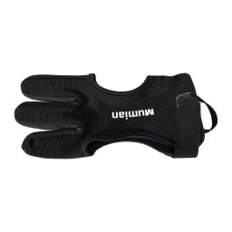 Luva de tiro com arco multi, acessório artesanal de longa duração, respirável, ideal para caça e tiro, grande, três dedos, 1 unidade - Image 1