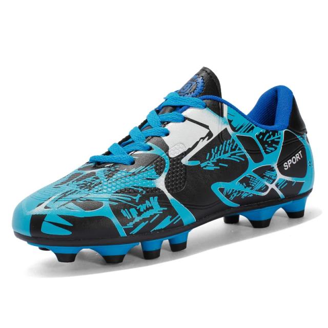 Botas de Futebol FG TF para Crianças - Chuteiras Interiores e Tênis de Grama para Meninos e Meninas, Ideal para Treinamento Atlético Ao Ar Livre