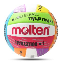 Bolas de vôlei fundidas tamanho padrão 5 toque macio pu alta qualidade indoor esportes ao ar livre competição treinamento jogo voleibol - Image 4