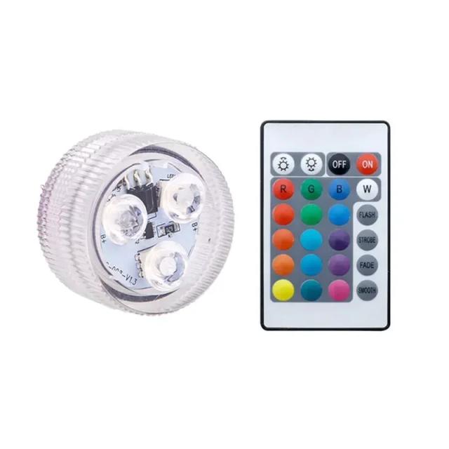 Iluminação Subaquática com Controle Remoto para Aquários e Decoração de Paisagens