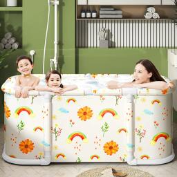 Banheira extensível grandes adultos banheiras infláveis showe banheira dobrável adulto banheira colchao inflavel banheiros dx50yt - Image 1