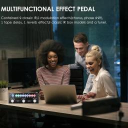 CUVAVE CUBE BABY Portátil Multi Pedal De Efeitos De Guitarra Elétrica Pedais De Guitarra Combinados Playback Sem Fio Acessórios De Guitarra M-vave - Image 6