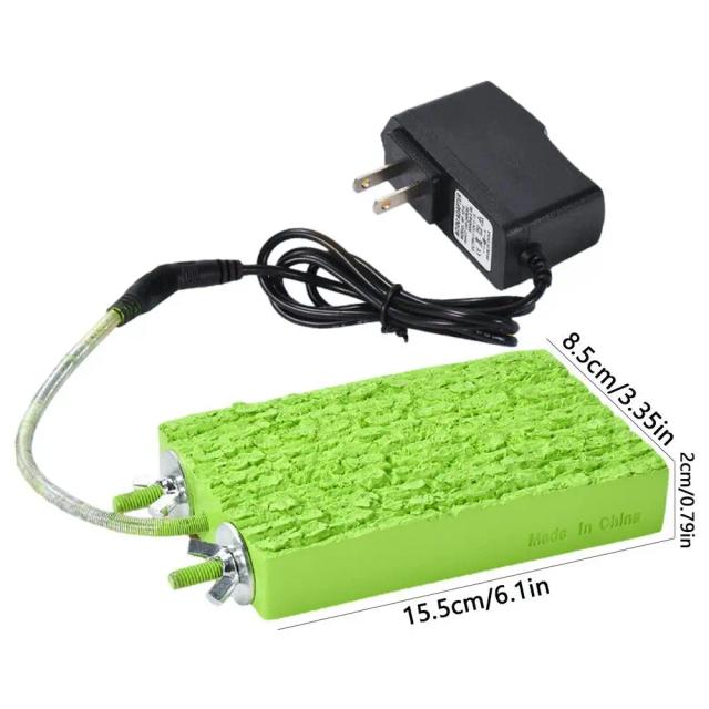 Poleiro Aquecido 5W: Aquecedor Termostático Seguro para Gaiolas de Pássaros, Ideal para Papagaios e Hamsters
