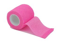 Auto-adesivo elástico Sport Wrap Tape, fita elastoplast rosa brilhante, almofadas de apoio do joelho, dedo do tornozelo da palma, 6 10pcs - Image 6